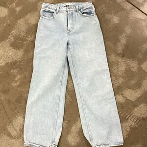 Abercrombie & Fitch Light Blue Boyfriend Jeans